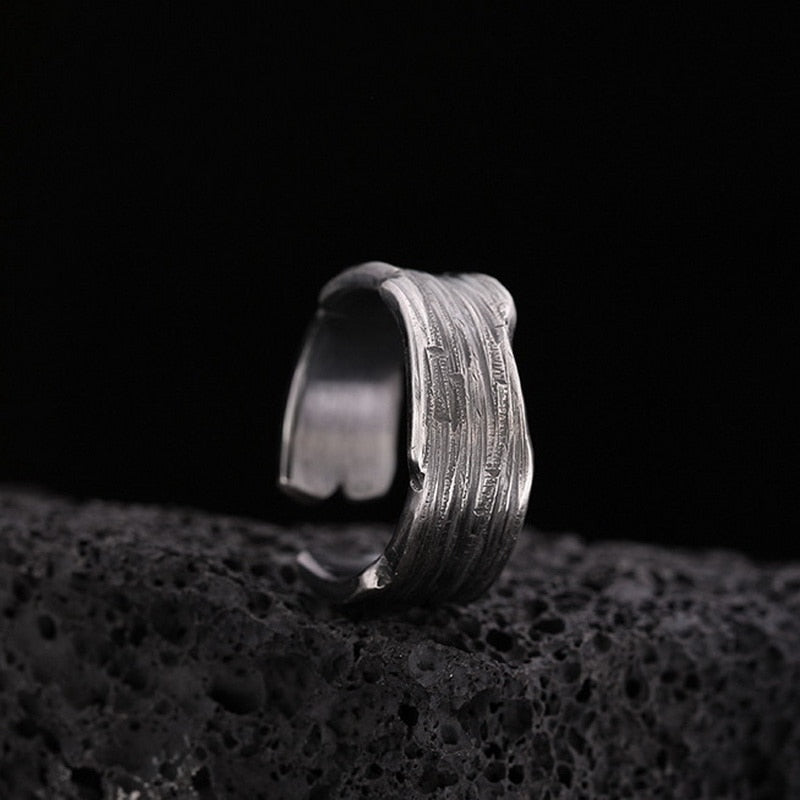 INS Fashion Silver Color Minimalist Irregular Twined Finger Rings Creative Geometric Punk Opening Rings for Women Girls Jewelry | 0 | Tage-Active