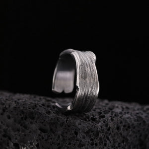 INS Fashion Silver Color Minimalist Irregular Twined Finger Rings Creative Geometric Punk Opening Rings for Women Girls Jewelry | 0 | Tage-Active