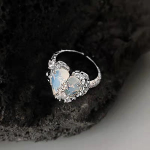 INS Fashion Silver Color Minimalist Irregular Twined Finger Rings Creative Geometric Punk Opening Rings for Women Girls Jewelry | 0 | Tage-Active