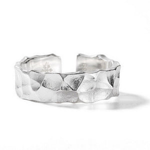 INS Fashion Silver Color Minimalist Irregular Twined Finger Rings Creative Geometric Punk Opening Rings for Women Girls Jewelry | 0 | Tage-Active