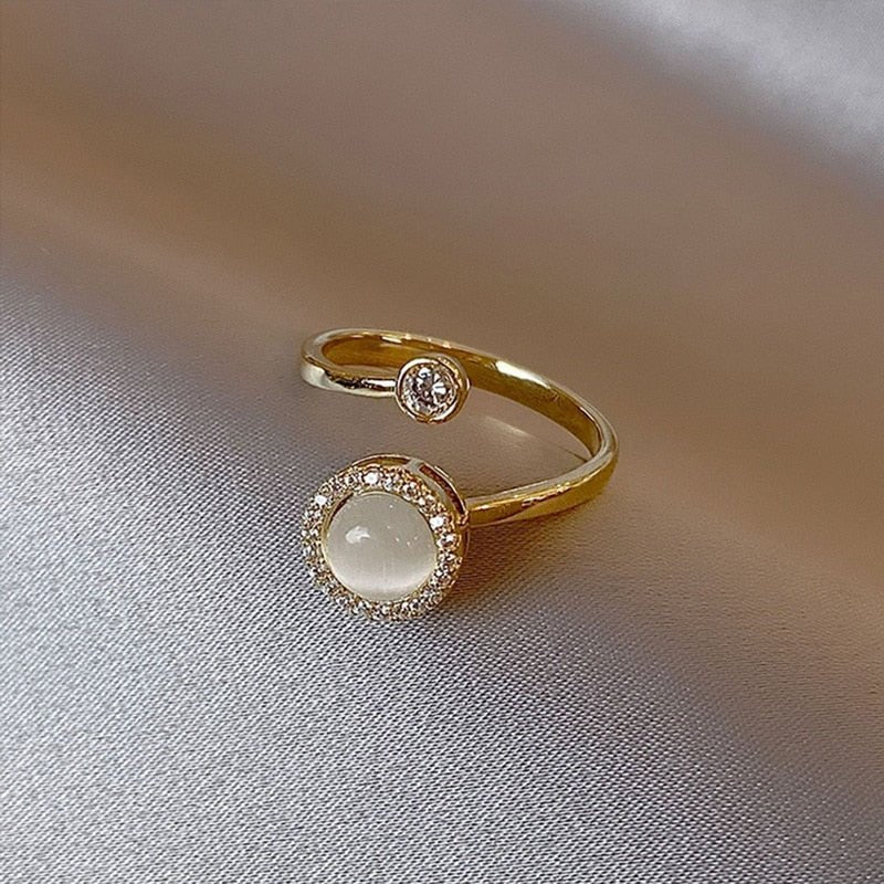 INS Fashion Silver Color Minimalist Irregular Twined Finger Rings Creative Geometric Punk Opening Rings for Women Girls Jewelry | 0 | Tage-Active