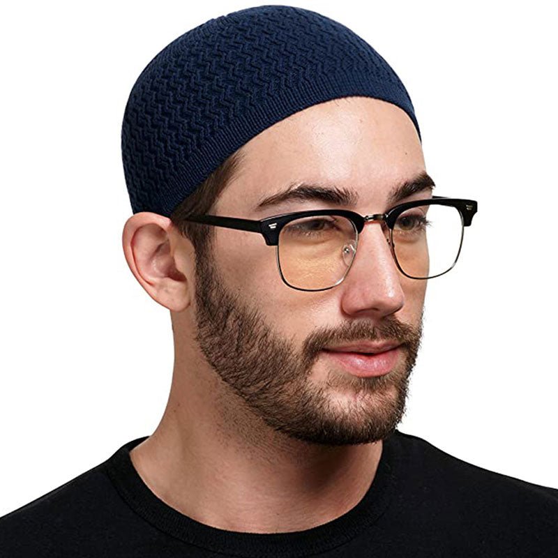 Islam Muslim Cap Men Prayer Hats Unisex Beanies Cap Saudi Arabia Men Clothing Ramadan Jewish Kippah Men&#39;s Wrap Head Caps | TageUnlimited