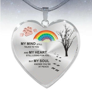 Kawaii Cartoon Bear Mom and Baby Heart Necklace Gold Silver Plated To My Daughter Necklaces For Girls Kids Birthday Gifts | 0 | Tage-Active