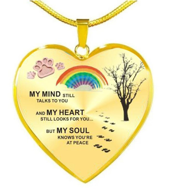 Kawaii Cartoon Bear Mom and Baby Heart Necklace Gold Silver Plated To My Daughter Necklaces For Girls Kids Birthday Gifts | 0 | Tage-Active