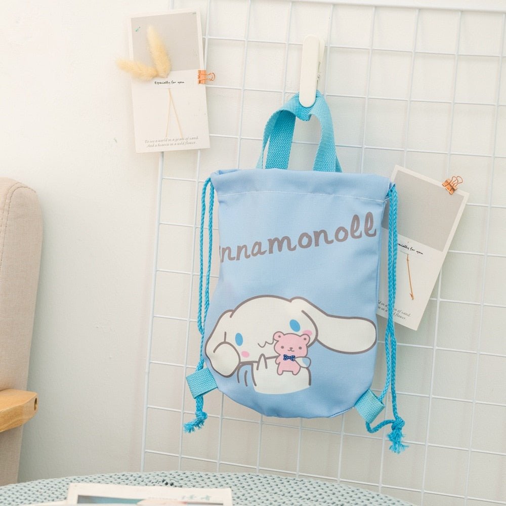 Kawaii Cinnamoroll Sanrio Plush Bag My Melody Anime Handbags Kt Cat Purin Dog Kuromi Plushie Free Shipping Backpack for Girls | 0 | Tage-Active