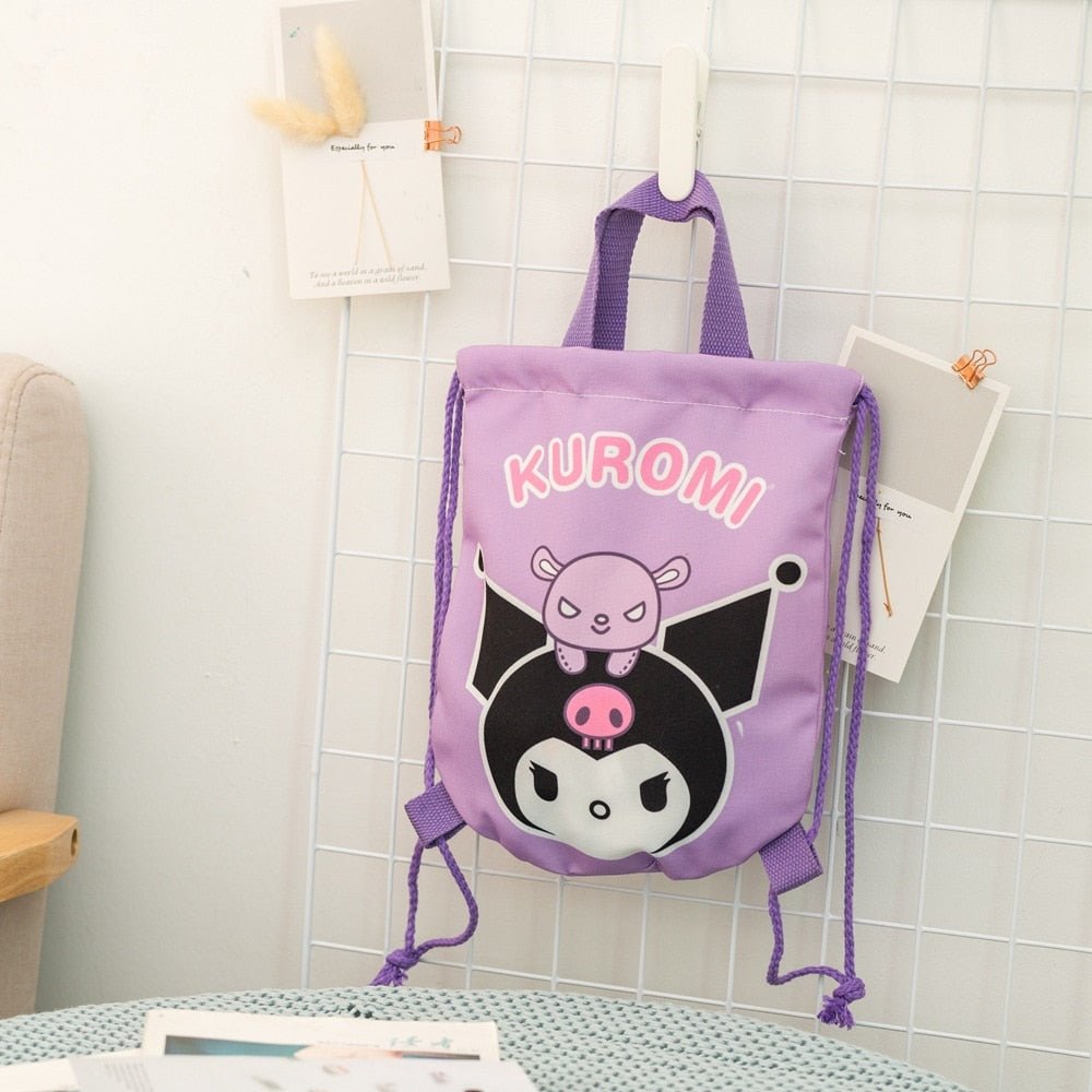 Kawaii Cinnamoroll Sanrio Plush Bag My Melody Anime Handbags Kt Cat Purin Dog Kuromi Plushie Free Shipping Backpack for Girls | 0 | Tage-Active