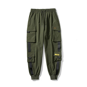 LAPPSTER Men Black Embroidery Joggers Pants Man Streetwear Cargo Pants Male Pocket Sweatpants Grey Tactical Pants Plus Size | 0 | Tage-Active