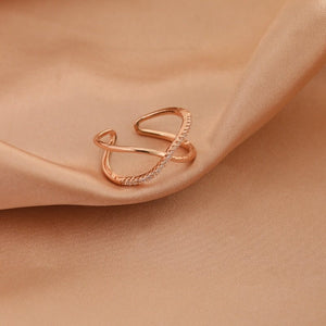 LATS Luxury Gold Color Pearl Zircon Rings for Woman Vintage Sexy Open Ring Party Joint Ring Fashion Elegant Jewelry Gifts | 0 | Tage-Active