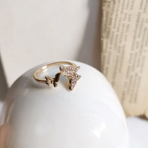 LATS Luxury Gold Color Pearl Zircon Rings for Woman Vintage Sexy Open Ring Party Joint Ring Fashion Elegant Jewelry Gifts | 0 | Tage-Active