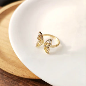 LATS Luxury Gold Color Pearl Zircon Rings for Woman Vintage Sexy Open Ring Party Joint Ring Fashion Elegant Jewelry Gifts | 0 | Tage-Active