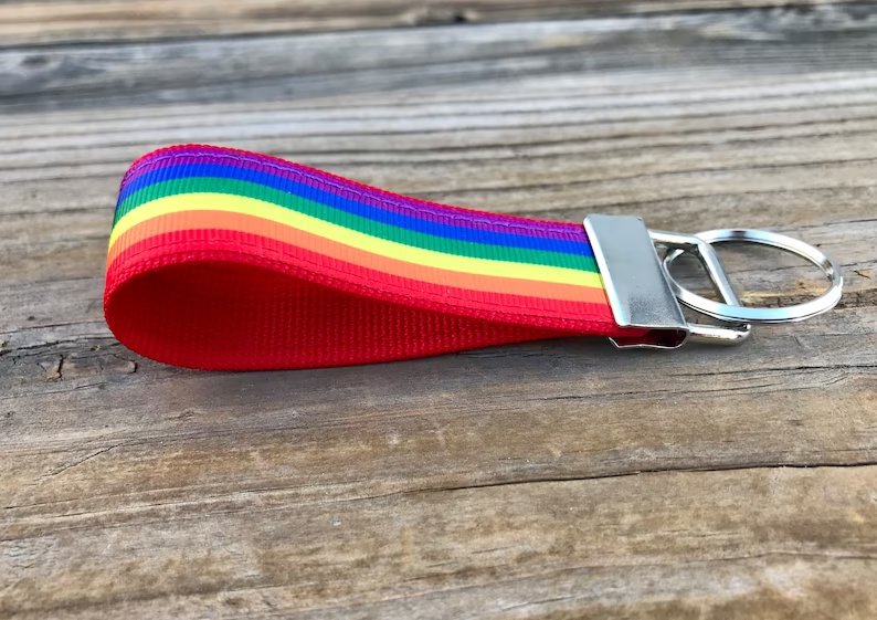LGBTQ Flag Keyfob Pride Keychains | gift | Tage-Active
