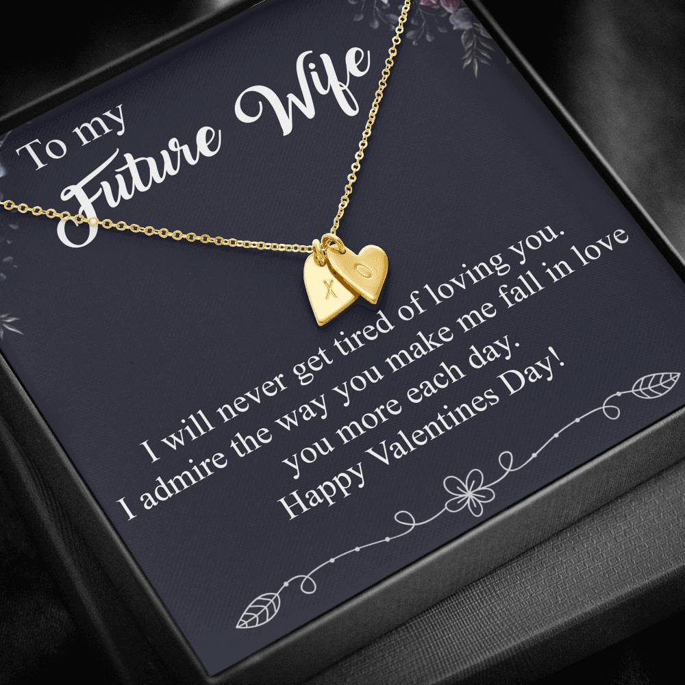 Love Knot Necklace - To my Future Wife | Jewelry | A0060S, A0060SG, christmas gifts, Cubic Zirconia Stones, E060S, E060SG, Gift For Brother, gift for grandparents, gift for loves ones, Gift for Mother, gift-for-dad, gift-for-daughter, gift-for-friend, Gifts, holiday gifts, Interlocking Hearts, lx-E060, necklaces, PROD-794486, PT-950, significant others, TNM-1, USER-43062 | TageUnlimited