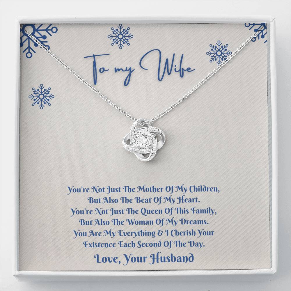 Love Knot Necklace - You Are My Everything | Jewelry | C30011TG, C30011TR, christmas gifts, gift, gift ideas, gift ideas for wife, gift-for-wife, Gifts, gifts for christmas, Love Knot Necklace, lx-C30011, mother daughter necklace, necklace, necklace for wife, Necklace Gifts, Necklaces, necklaces gifts, PB23-WOOD, PROD-728855, PT-922, TNM-1, USER-43062, white gold love knot necklace, White Gold Necklace, Wife gift idea, wife necklace | TageUnlimited