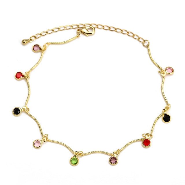 Lucky Eye Cross Heart Fatima Hand Charm Bracelet Adjustable Drip Oil Turkish Evil Eye Bracelet for Women Girls Jewelry BE461 | 0 | Tage-Active