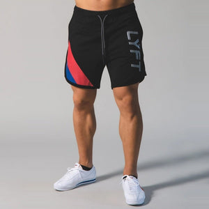 LYFT Summer New Brand Men&#39;s Fitness Running Breathable Elastic Casual Shorts Men&#39;s Black Gym Bodybuilding Training Sports Shorts | TageUnlimited
