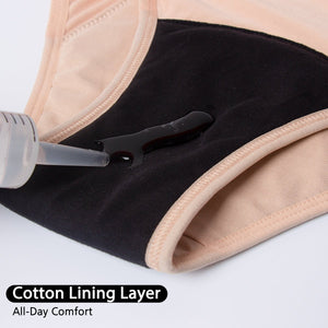 Lynmiss OEM Ladies Biodegradable Bamboo Cotton Period Panties Washable ladies braga Menstrual Panties Underwear oeko tex | Tage-Active