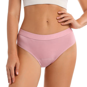 Lynmiss OEM Ladies Biodegradable Bamboo Cotton Period Panties Washable ladies braga Menstrual Panties Underwear oeko tex | Tage-Active