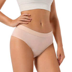 Lynmiss OEM Ladies Biodegradable Bamboo Cotton Period Panties Washable ladies braga Menstrual Panties Underwear oeko tex | Tage-Active