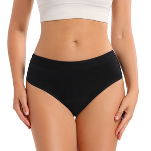 Lynmiss OEM Ladies Biodegradable Bamboo Cotton Period Panties Washable ladies braga Menstrual Panties Underwear oeko tex | Tage-Active