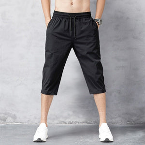 Male Bermuda Board Quick Drying Beach Black Men&#39;s Long Shorts Men&#39;s Shorts Summer Breeches Thin Nylon 3/4 Length Trousers | 0 | Tage-Active
