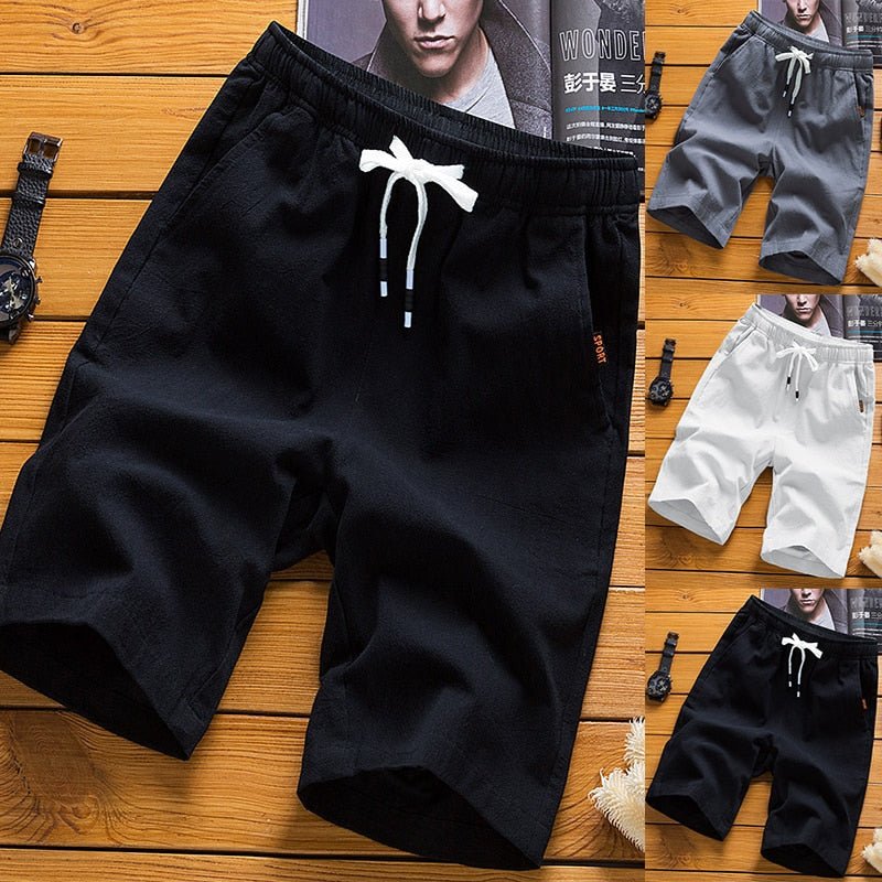 Men Beach Shorts Breathing Summer Comfortable Mens Solid Gym Casual Sweatpants Swimming Pants Fitness Sports Man Bermuda | TageUnlimited