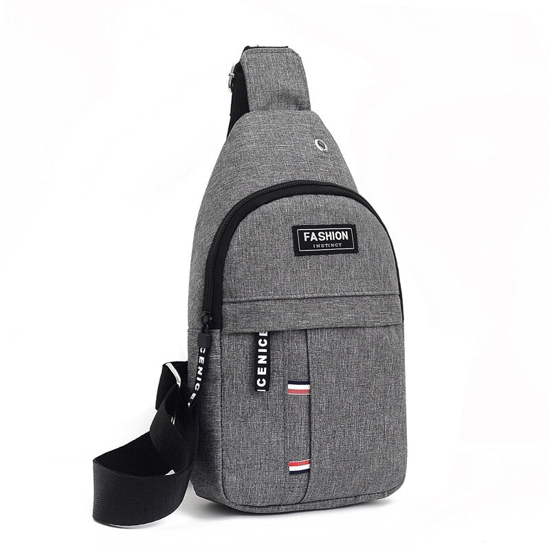 Men&#39;s Chest Bags Casual Waist Bags Small Short Trip Travel Carry Bags Men&#39;s Waterproof Shoulder Crossbody Bags Nylon Handbags | 0 | Tage-Active