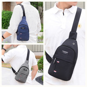 Men&#39;s Chest Bags Casual Waist Bags Small Short Trip Travel Carry Bags Men&#39;s Waterproof Shoulder Crossbody Bags Nylon Handbags | 0 | Tage-Active