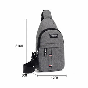 Men&#39;s Chest Bags Casual Waist Bags Small Short Trip Travel Carry Bags Men&#39;s Waterproof Shoulder Crossbody Bags Nylon Handbags | 0 | Tage-Active