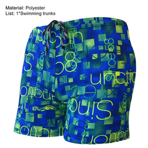 Men Swimwear Men Trunks Swim Shorts Colorful Print Quick Dry Slim Fit Swimming Trunks for Beach Surf Beachwear шорты 수영복 | TageUnlimited