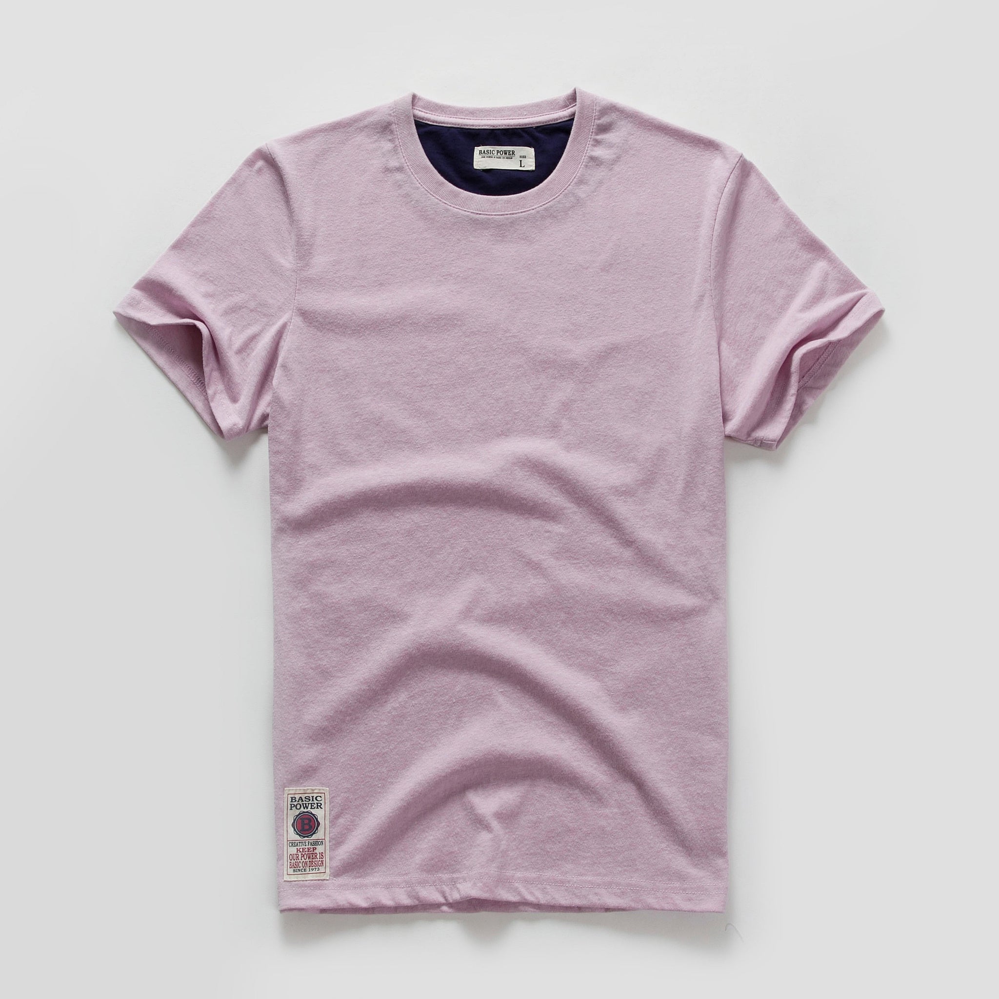 Men&#39;s T-shirt Cotton Solid Color t shirt Men Causal O-neck Basic Tshirt Male High Quality Classical Tops | 0 | Tage-Active