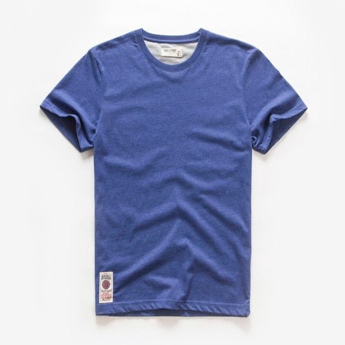 Men&#39;s T-shirt Cotton Solid Color t shirt Men Causal O-neck Basic Tshirt Male High Quality Classical Tops | 0 | Tage-Active