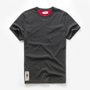 Men&#39;s T-shirt Cotton Solid Color t shirt Men Causal O-neck Basic Tshirt Male High Quality Classical Tops | 0 | Tage-Active