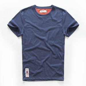 Men&#39;s T-shirt Cotton Solid Color t shirt Men Causal O-neck Basic Tshirt Male High Quality Classical Tops | 0 | Tage-Active