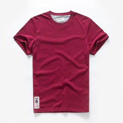 Men&#39;s T-shirt Cotton Solid Color t shirt Men Causal O-neck Basic Tshirt Male High Quality Classical Tops | 0 | Tage-Active