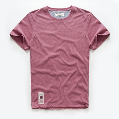 Men&#39;s T-shirt Cotton Solid Color t shirt Men Causal O-neck Basic Tshirt Male High Quality Classical Tops | 0 | Tage-Active