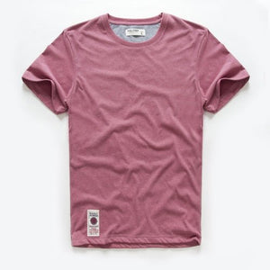 Men&#39;s T-shirt Cotton Solid Color t shirt Men Causal O-neck Basic Tshirt Male High Quality Classical Tops | 0 | Tage-Active