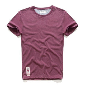 Men&#39;s T-shirt Cotton Solid Color t shirt Men Causal O-neck Basic Tshirt Male High Quality Classical Tops | 0 | Tage-Active