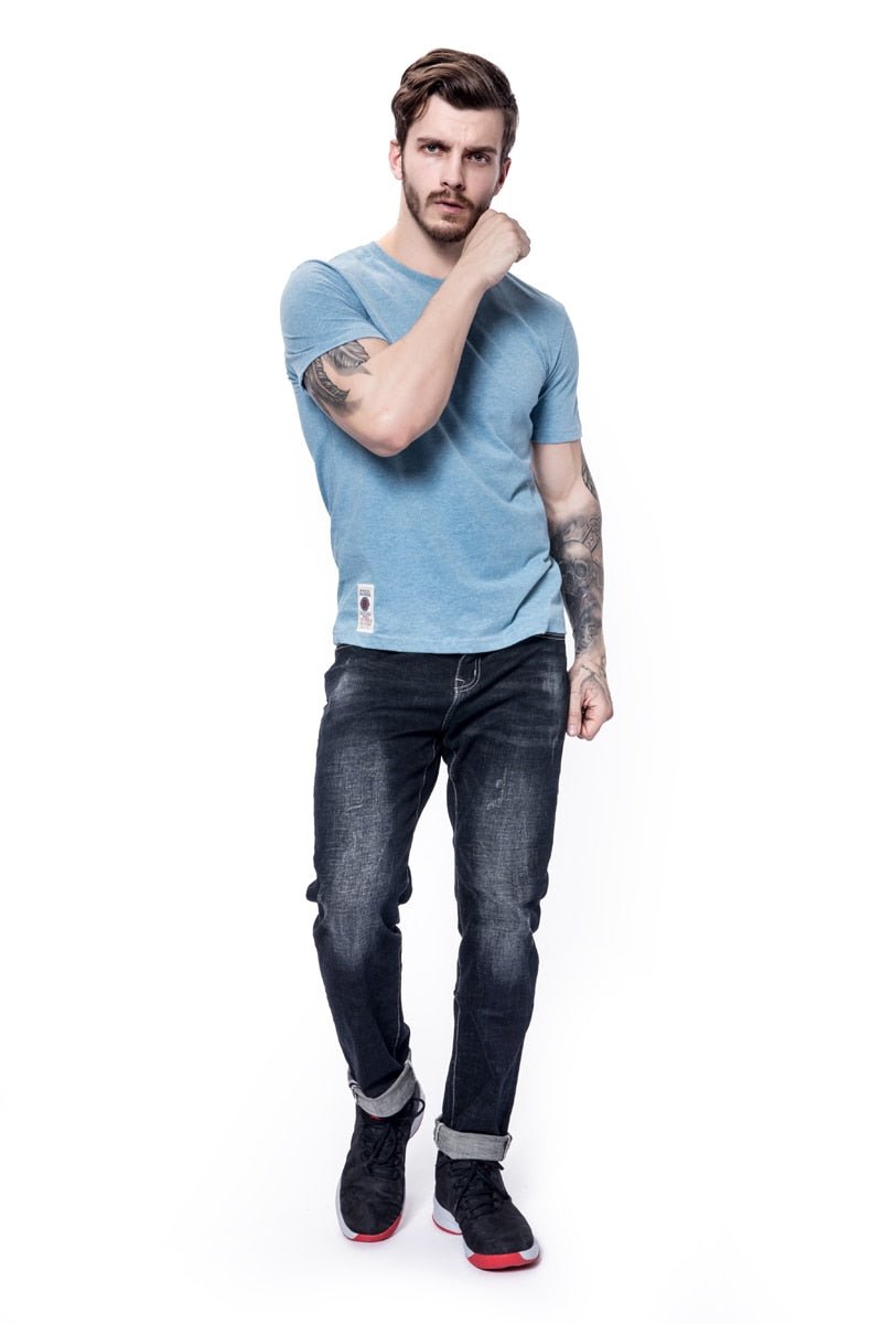 Men&#39;s T-shirt Cotton Solid Color t shirt Men Causal O-neck Basic Tshirt Male High Quality Classical Tops | 0 | Tage-Active