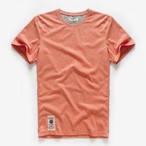 Men&#39;s T-shirt Cotton Solid Color t shirt Men Causal O-neck Basic Tshirt Male High Quality Classical Tops | 0 | Tage-Active