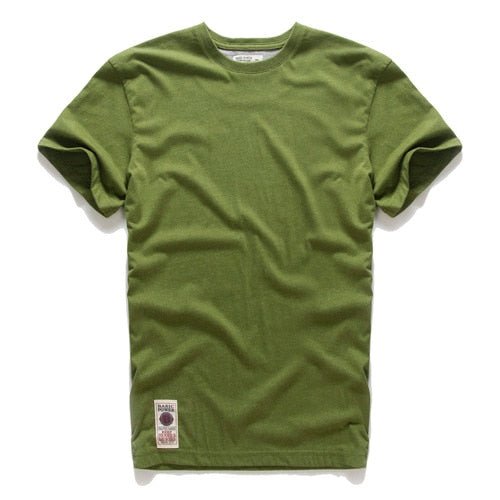 Men&#39;s T-shirt Cotton Solid Color t shirt Men Causal O-neck Basic Tshirt Male High Quality Classical Tops | 0 | Tage-Active