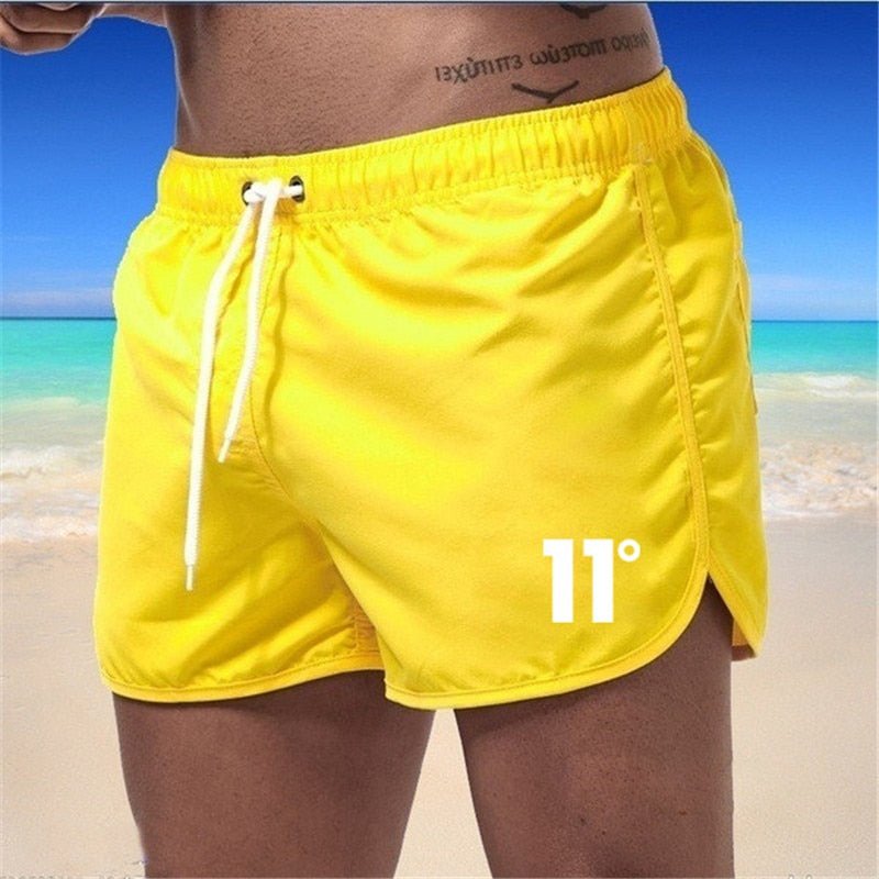 Mens Swimwear Brief Quick Dry Beach Shorts Sexy Swimsuit Summer Swimming Trunks For Bathing Casual Pants Sunga Surf Volleybal | TageUnlimited