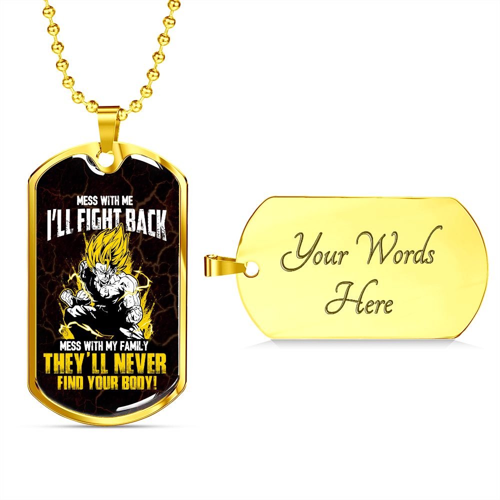 Mess With Me Dog Tag | Jewelry | TageUnlimited