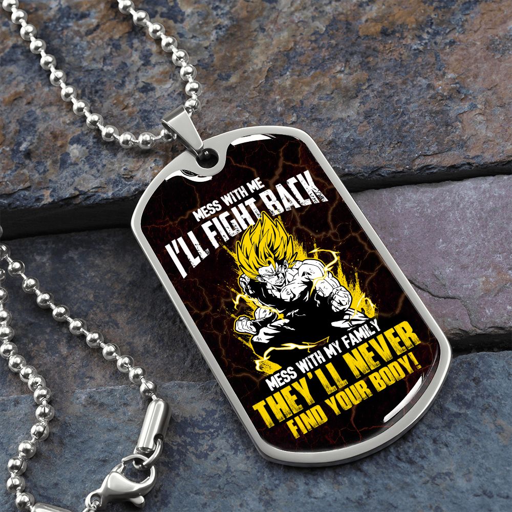 Mess With Me Dog Tag | Jewelry | TageUnlimited