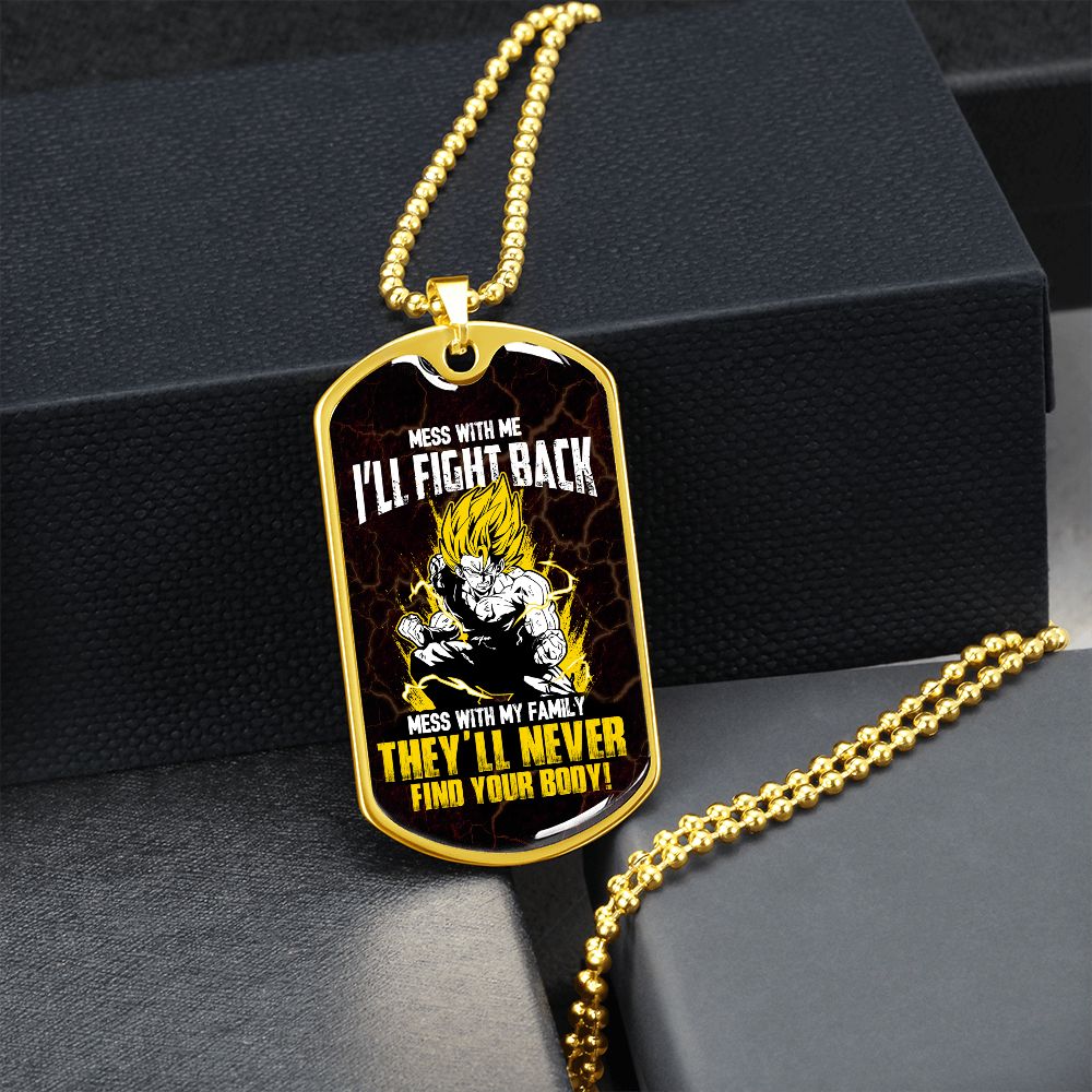 Mess With Me Dog Tag | Jewelry | TageUnlimited