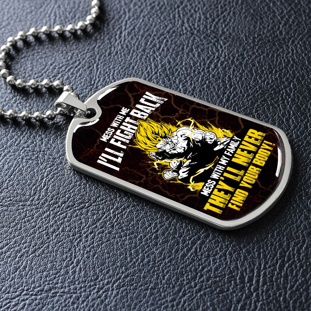 Mess With Me Dog Tag | Jewelry | TageUnlimited