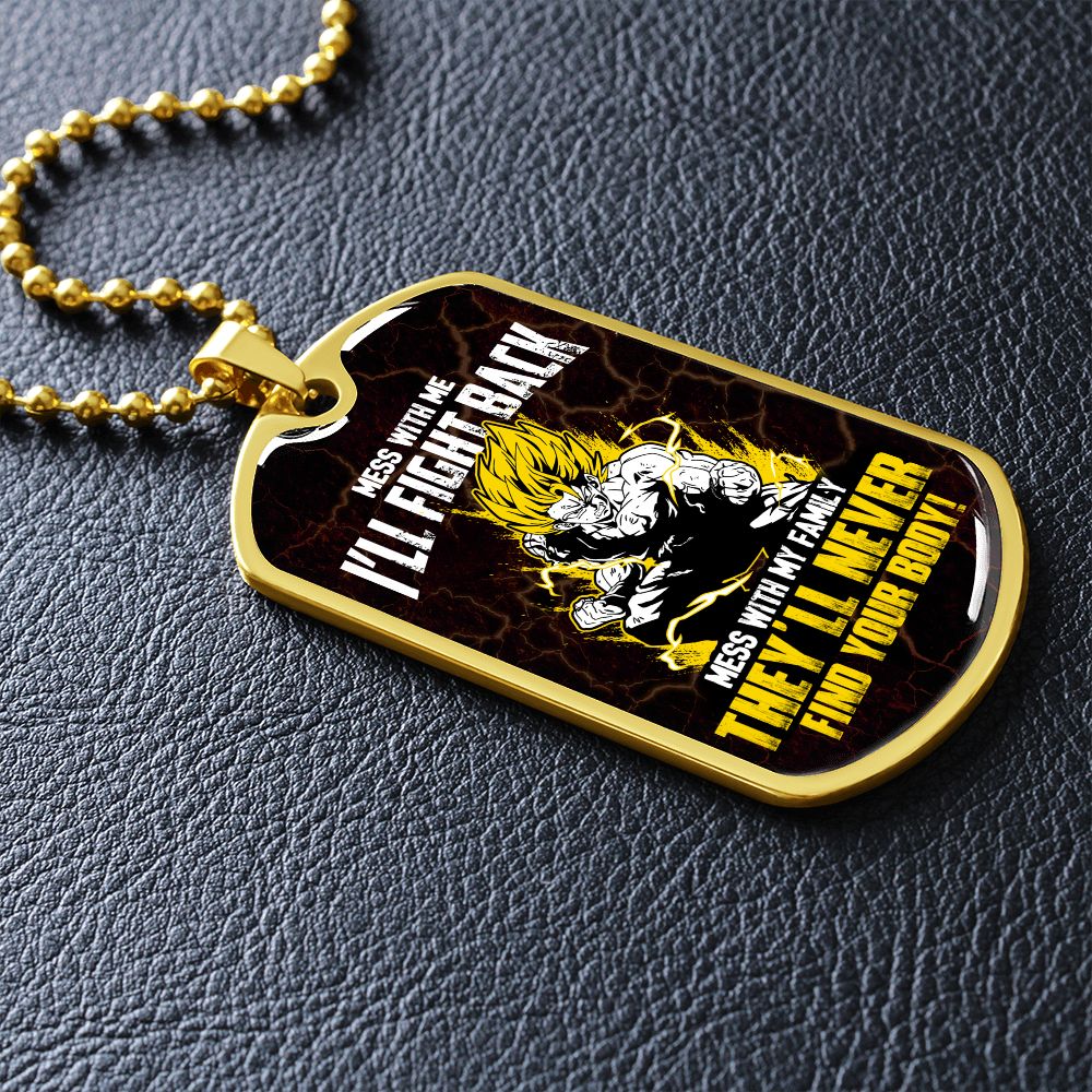 Mess With Me Dog Tag | Jewelry | TageUnlimited