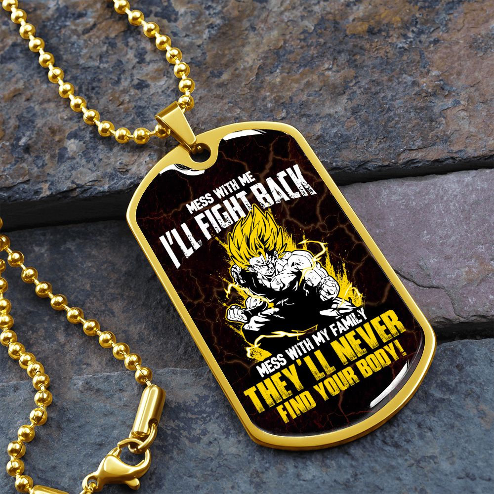 Mess With Me Dog Tag | Jewelry | TageUnlimited