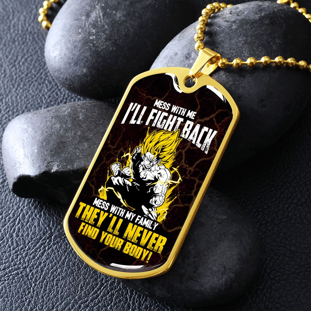 Mess With Me Dog Tag | Jewelry | TageUnlimited