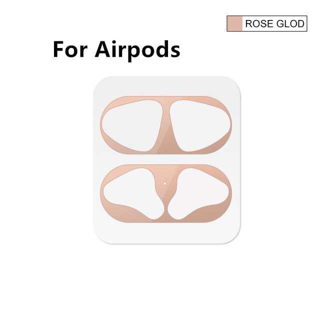 Metal Dust Guard for Airpods Sticker Apple Skin Accessories Case Charging Box Protector for Airpods 2 Air Pods Airpods2 Decal | 0 | TageUnlimited