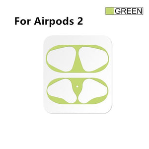 Metal Dust Guard for Airpods Sticker Apple Skin Accessories Case Charging Box Protector for Airpods 2 Air Pods Airpods2 Decal | 0 | TageUnlimited